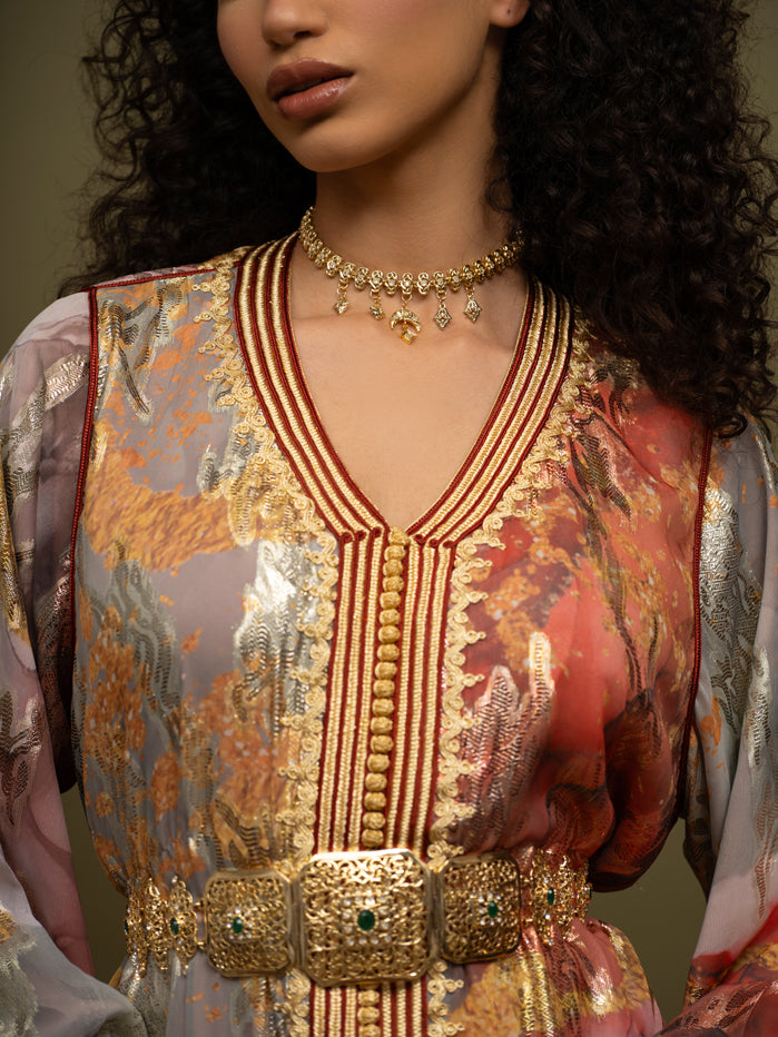 Collier Talisman d'Or - DAR AL KAFTAN